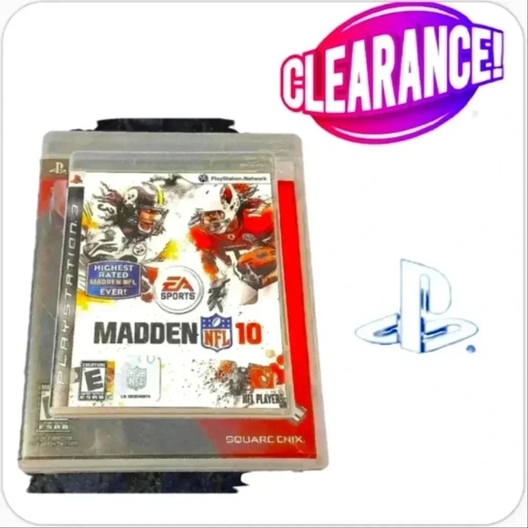 Madden NFL 10 PS3 GAME SPORT FOOTBALL - Picture 1 of 5